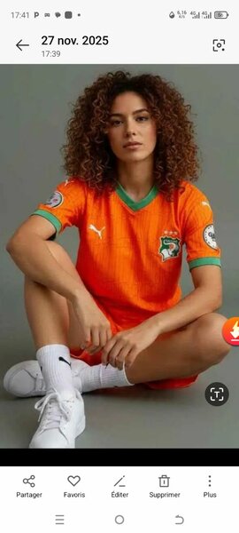 Maillot de football Côte d'Ivoire