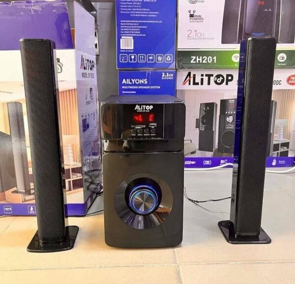 Système de haut-parleurs Alitop 2.1