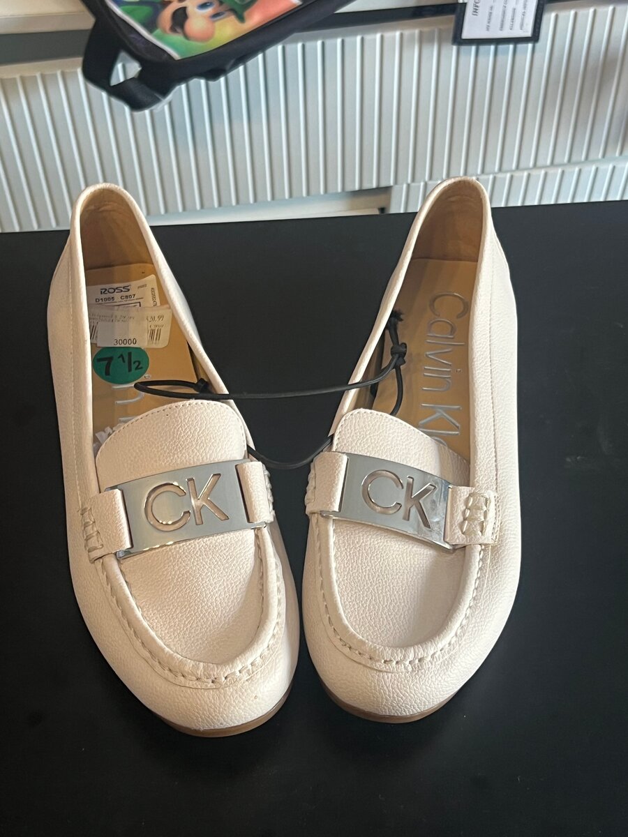 Mocassins en cuir CK