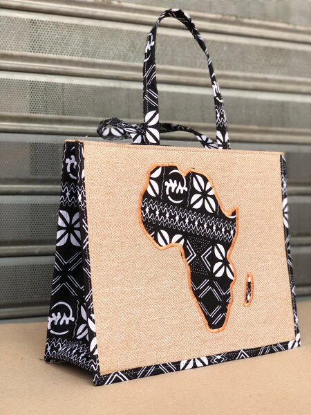 Sac Tissu Africain Chic