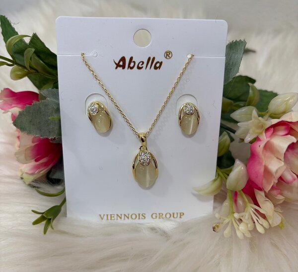 Set de Bijoux Doré Abella