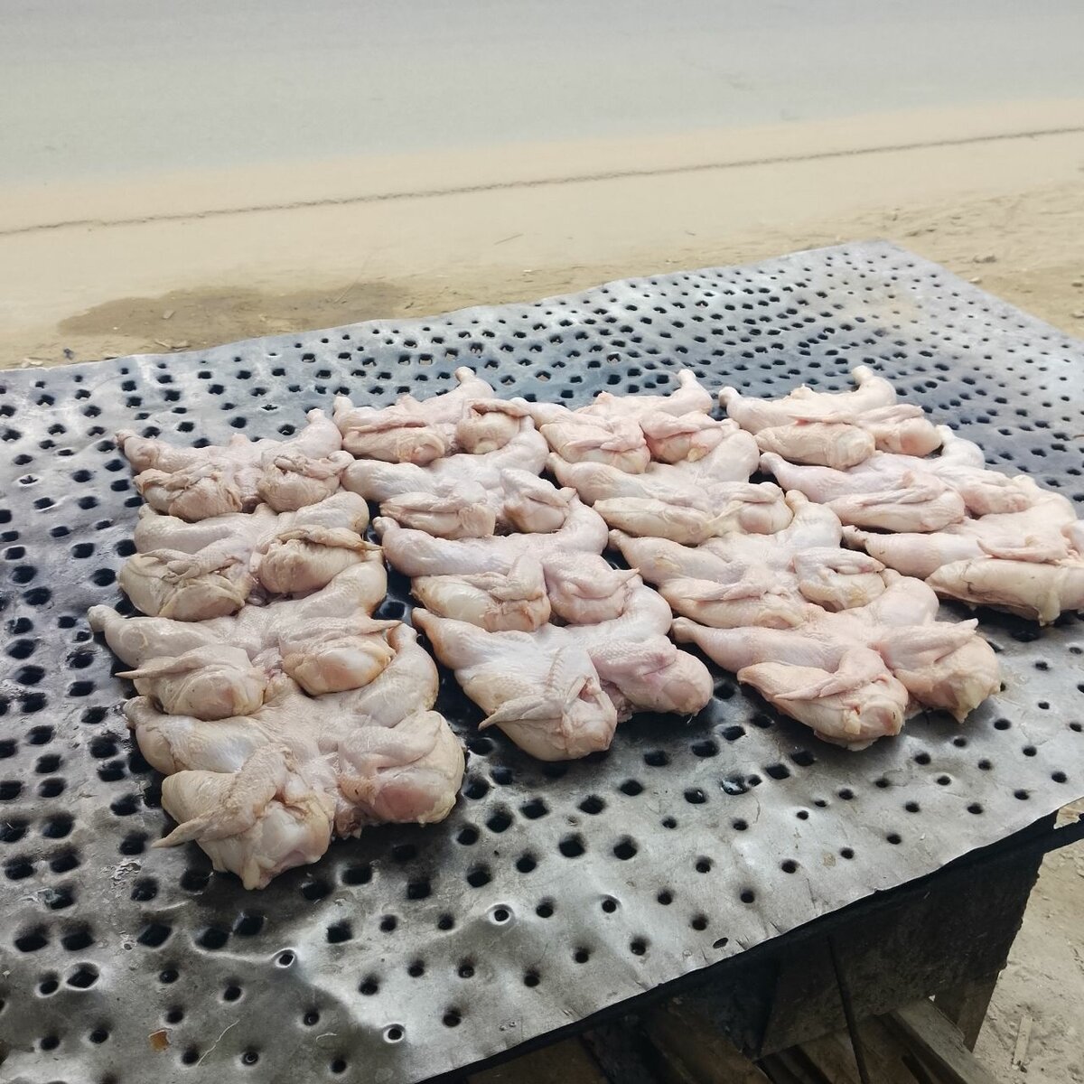 Poulet grillé savoureux