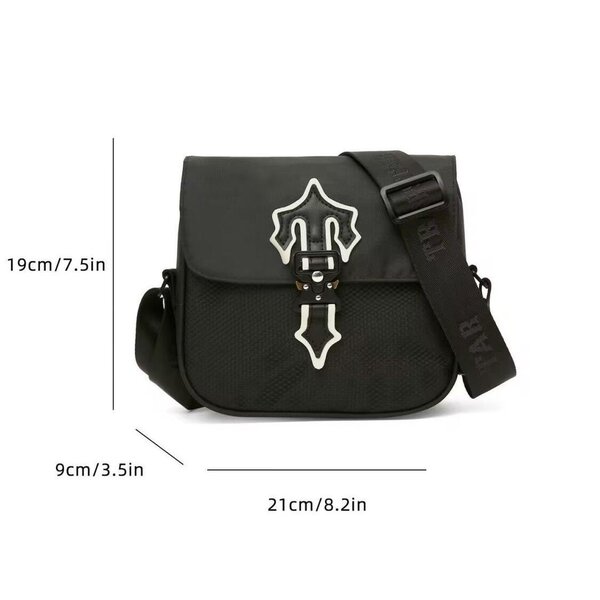 Sac bandoulière élégant noir