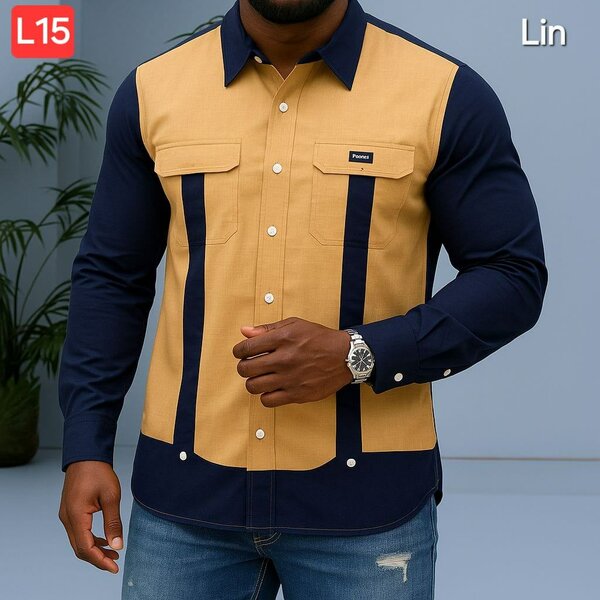 Chemise homme élégante coton