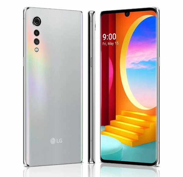 LG Smartphone élégance argent