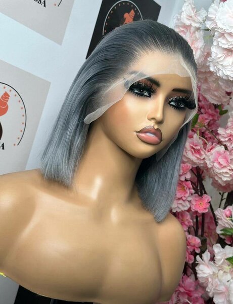 Perruque synthétique lace front