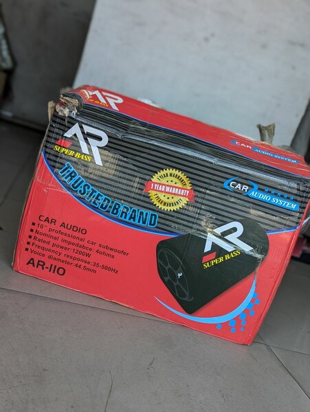 self amplified subwoofer