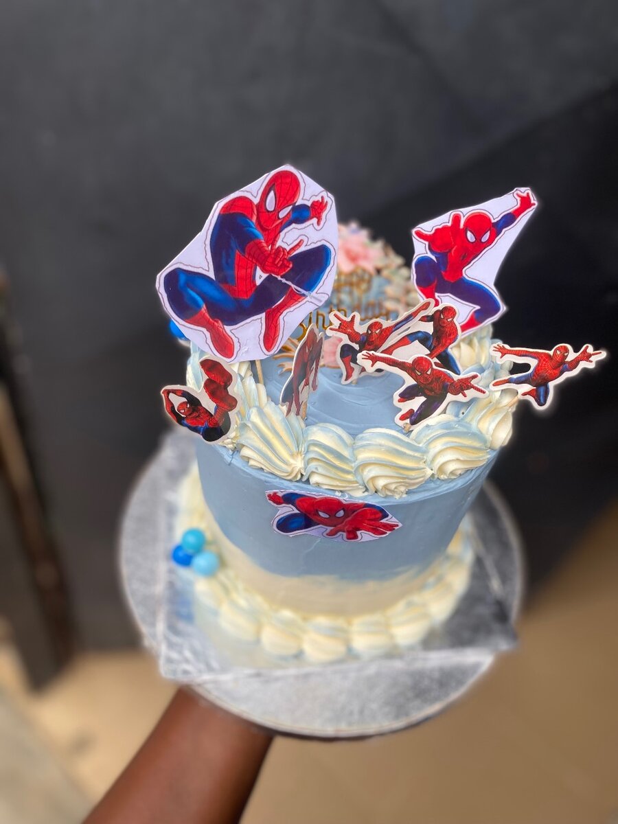 Gâteau Spiderman