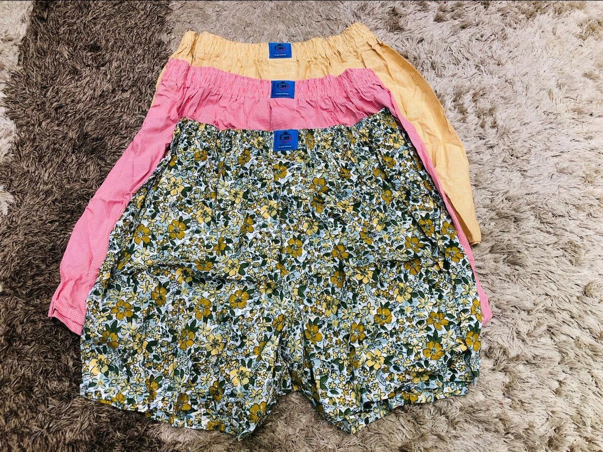 3in1 pure cotton boxers