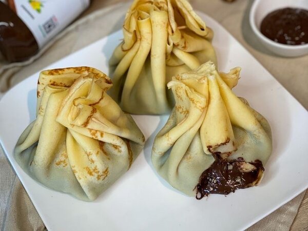 Automonière de crêpe nutella