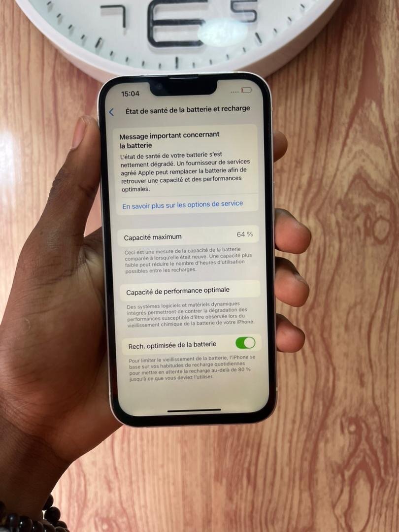 iPhone Blanc Reconditionné
