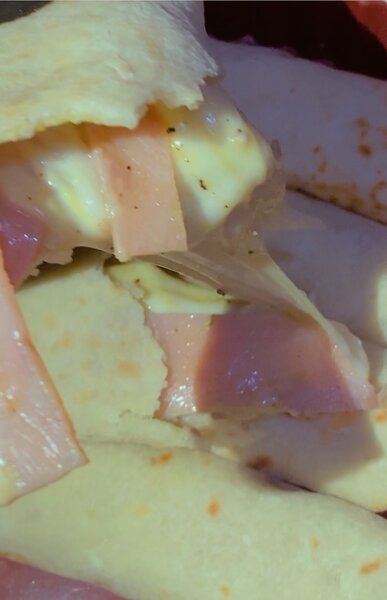 Wraps jambon fromage