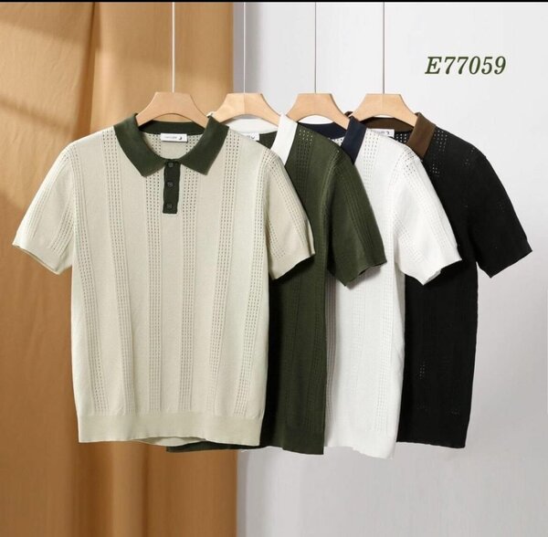 Polo en maille homme élégant