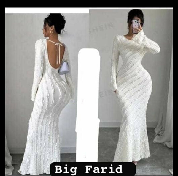Robe Longue Dentelle Blanche