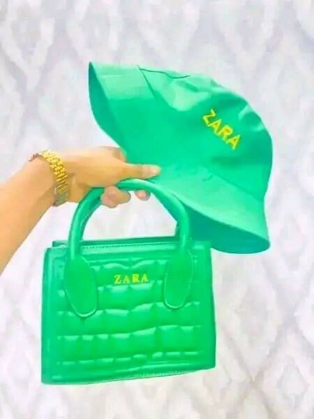 Ensemble chapeau et sac Zara