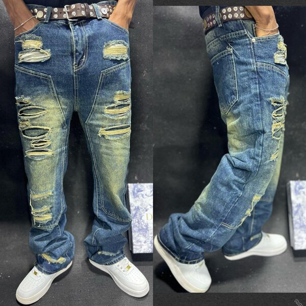 Jeans gros bas