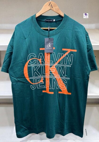 T-shirt coloré pour hommes design logo