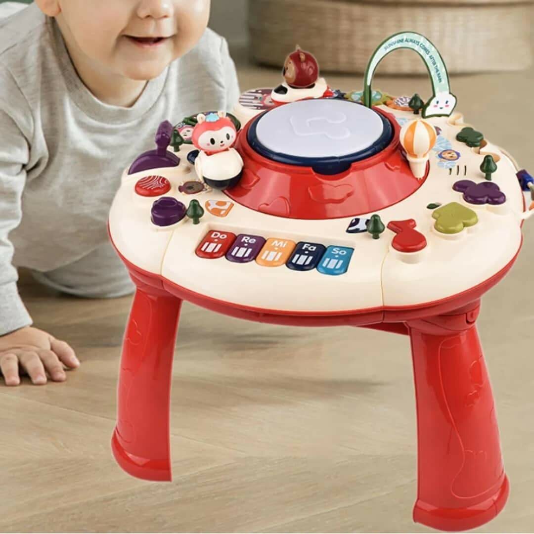 Table d'activités musicale bébé
