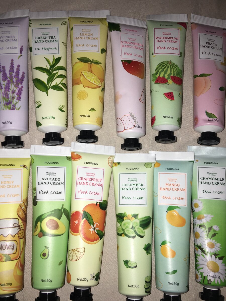 Fragrance hand cream