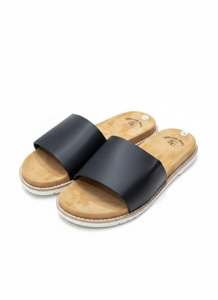 Sandales en cuir confortables