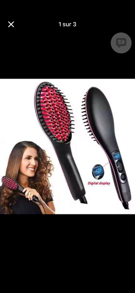 Brosse Lissante Chauffante
