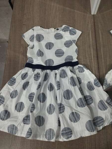 Robe fille pois élégante