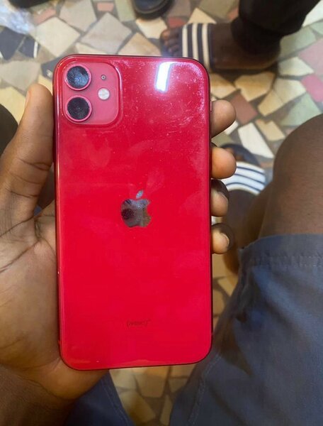 iPhone Rouge Élégant sans ID