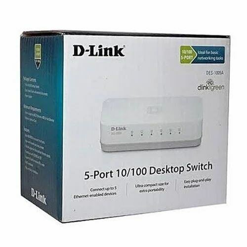 D-Link Switch 5-Port 10/100Mbps