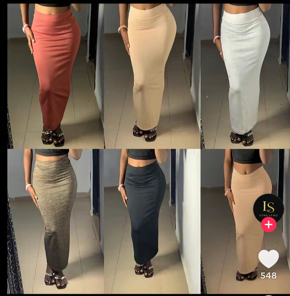 Jupe longue élégante femme