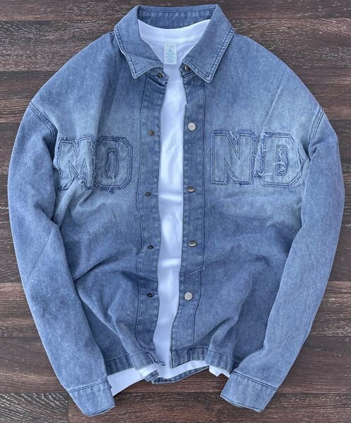 Chemise en denim décontractée