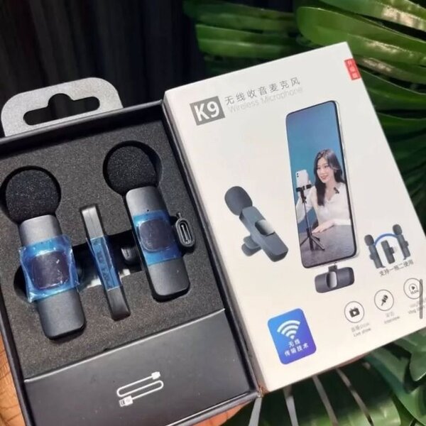 Microphone cravate sans fil K9