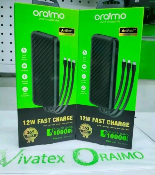 Power Bank 10000mAh Oraimo