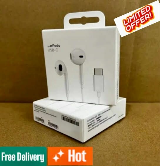Apple EarPods With Type-C Connector  100% Original