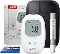 YUWELL GLUCOMETER WITH 10 STRIPS