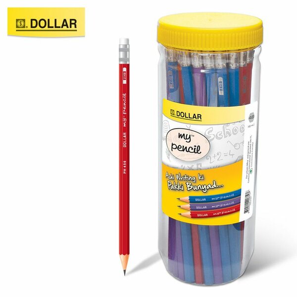 Pack of 6 Lead Pencils of kids in school My Pencil