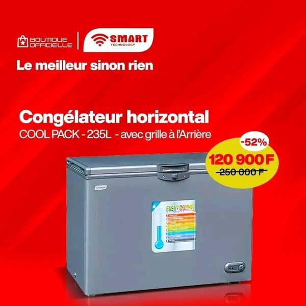 Congélateur horizontal 235L