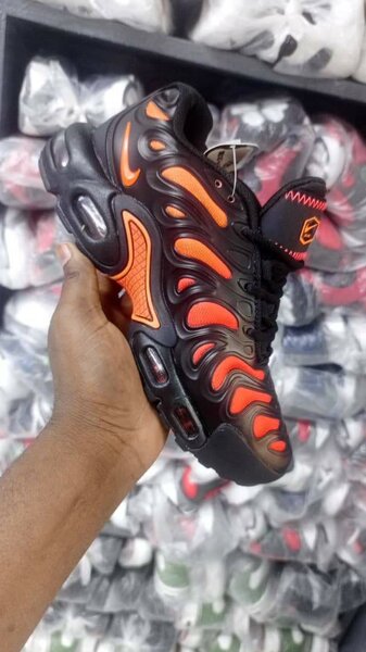 Chaussures de sport enflammées