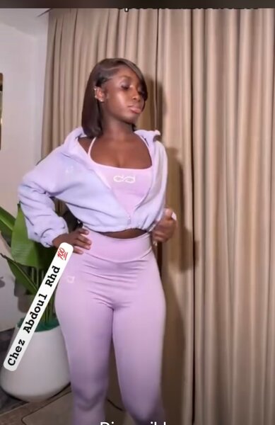 Ensemble de sport violet