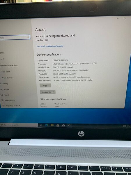 Hp windows 10 pro