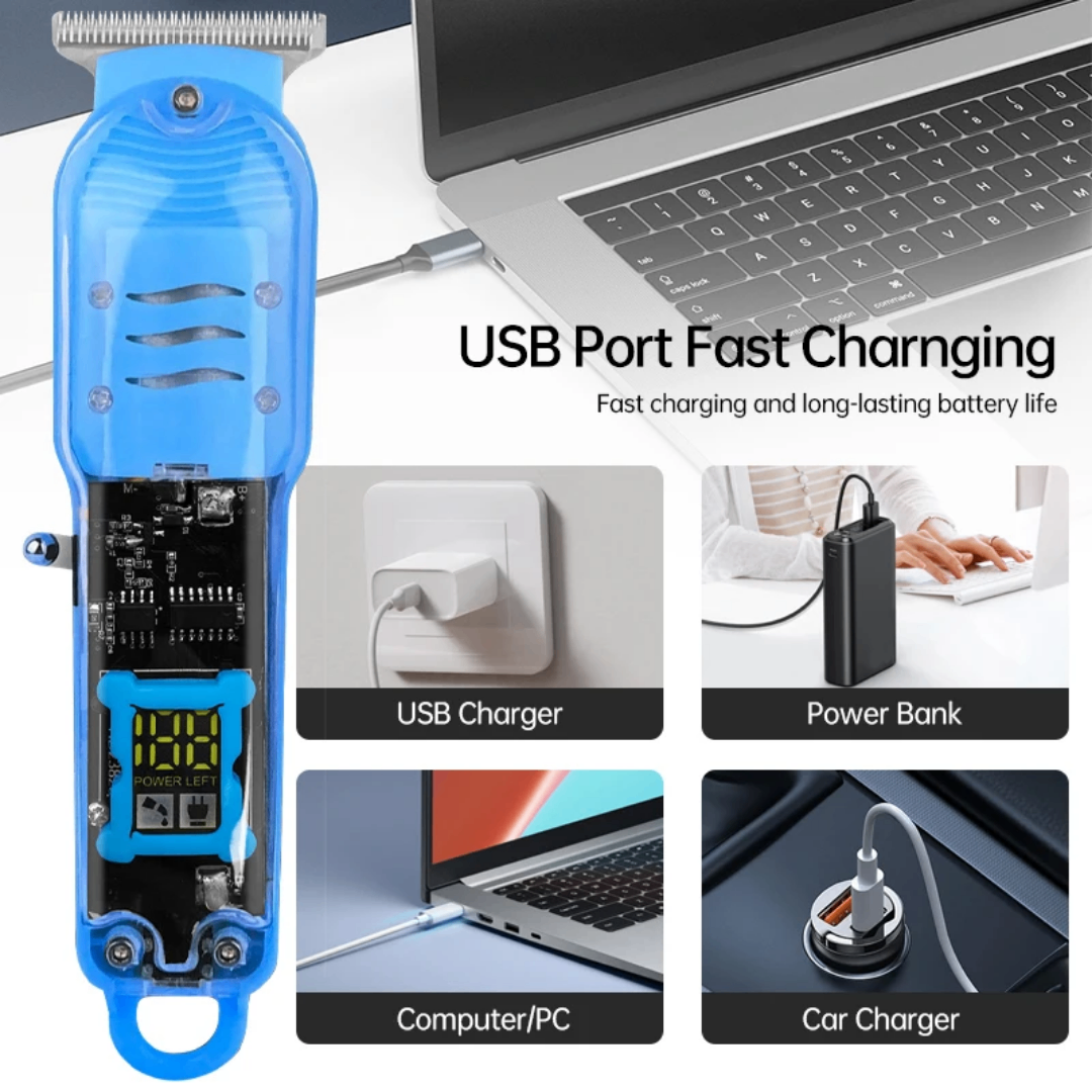 Tondeuse USB Tête T-Shaped