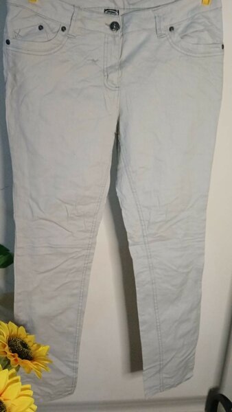 Pantalon femme décontracté gris