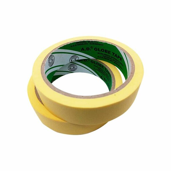 Ruban adhésif jaune professionnel
