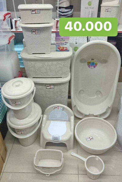 Ensemble de bain bébé plastique