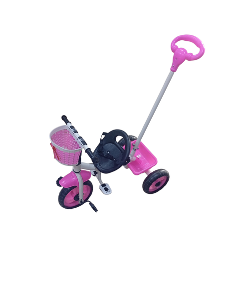 Tricycle Poussette Enfant Rose