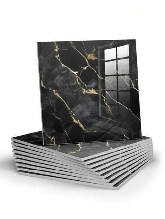 Carreaux de céramique marbrés