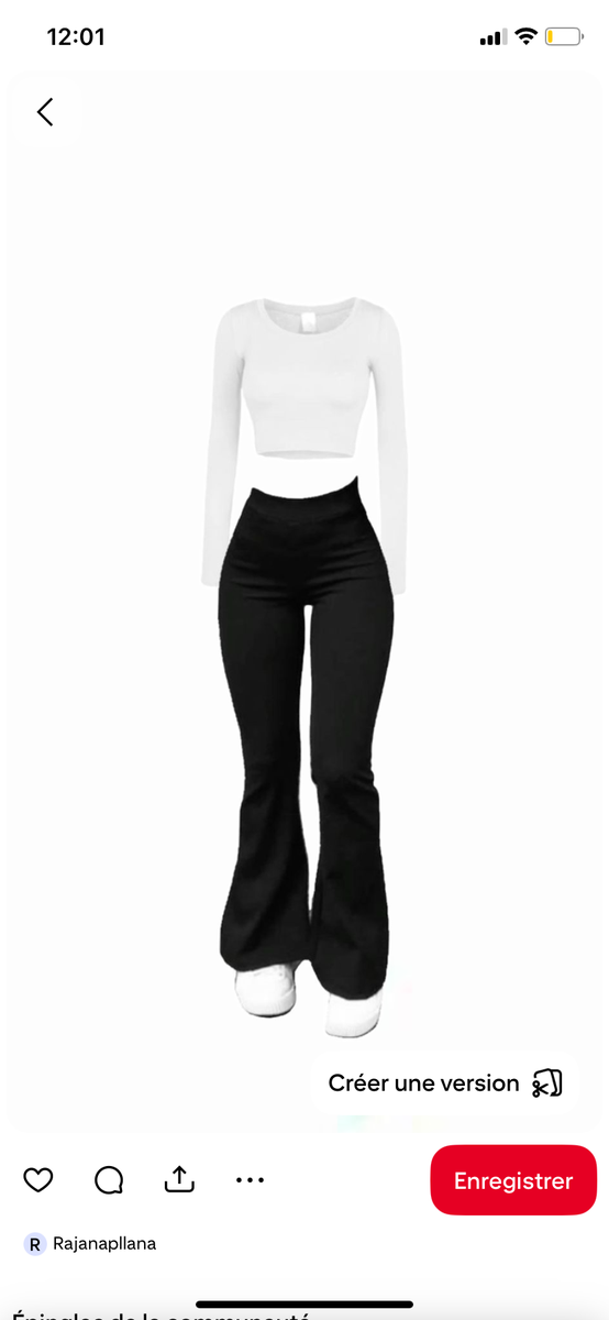 Jupe évasée élégante