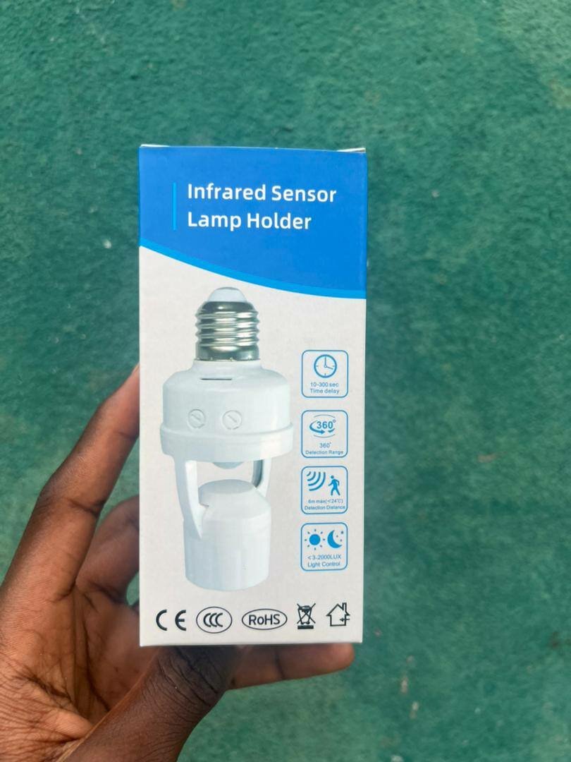 Douille Capteur Infrarouge E27