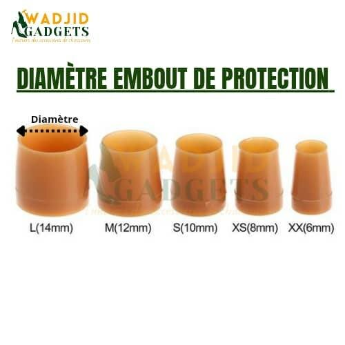 Embouts de talons pour chaussures