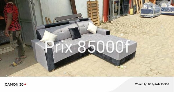 Canapé d'angle moderne