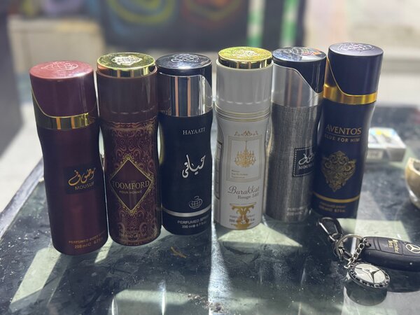 Ensemble de déodorants parfumés